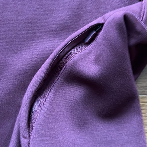 ❤️LULULEMON AIR WRAP CROPPED CREW *MODAL-RED MERLOT-12-NWOT❤️ - Picture 13 of 16